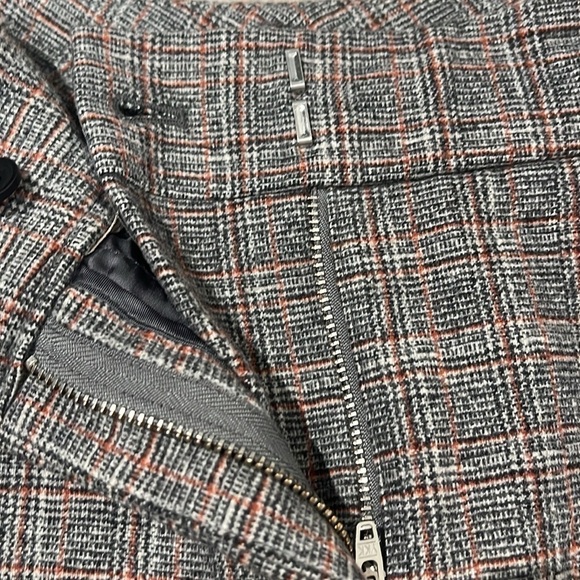 Wilfred new tie front (no belt) wool paint in plaid - size 4 - Picture 6 of 9